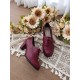 Sentaro British Style Brogue Low and Medium Heel Shoes(6 Colours/Full Payment Without Shipping)